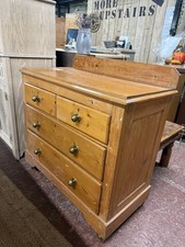 Victorian Pine Chest Of
