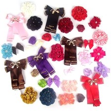 Assorted Fabric Bows and