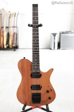 2019 Kiesel Zeus Mahogany Headless Guitar in Natural