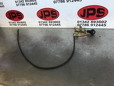 Hand throttle lever and cable