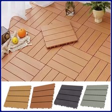 11PCS PVC Deck Tiles Garden
