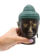 Large Antique Brass Buddha