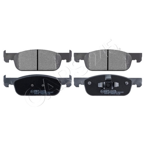 Front disc brake pad set - set, febi