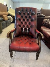 Chesterfield oxblood real - chesterfield,
