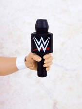 WWE MATTEL ELITE LOGO WRESTLING FIGURE MICROPHONE ACCESSORY WWF