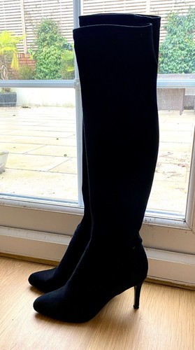 Karen millen black suede - karen,
