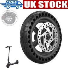 Rear Wheel and Solid Rubber Tyre For Xiaomi M365/1s/Essential Electric Scooter