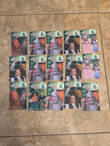 Lot 15ea wizard of oz - lot,