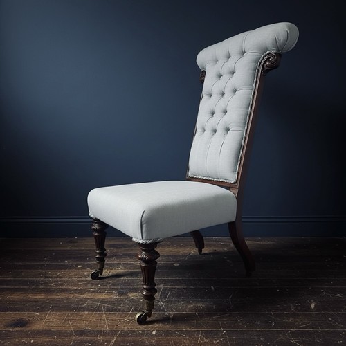 Victorian prie dieu - victorian, chair