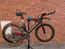 Argon 18 E119 Tri Triathlon Bike with A Reynolds Front Wheel And Rear Zipp Disc