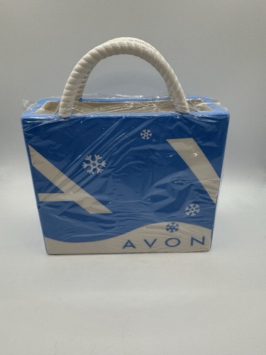 Avon happy holidays blue white - happy,
