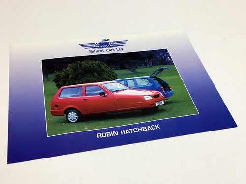1999 reliant robin hatchback - robin,