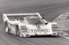 BRUN TORNO PORSCHE 962 BRANDS HATCH 1000 1987 GROUP C ORIGINAL DPPI PRESS PHOTO