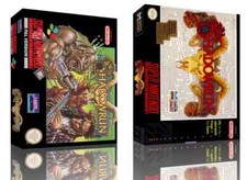 Shadowrun snes game case - snes,