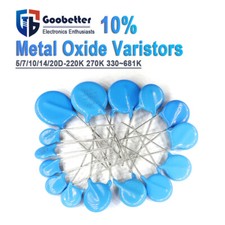 Metal Oxide Varistors 5/7/10/14/20D MOV Many Values Available 220K 270K 330~681K