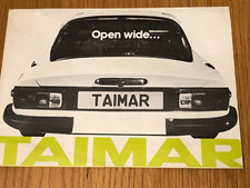 TVR 3 Litre V6 Taimar & Taimar Turbo Brochure October 1976 "PRICE REDUCTION"