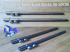 2 x New Stainless Steel Bank