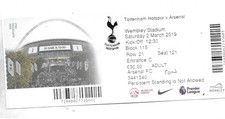 TICKET - TOTTENHAM HOTSPUR
