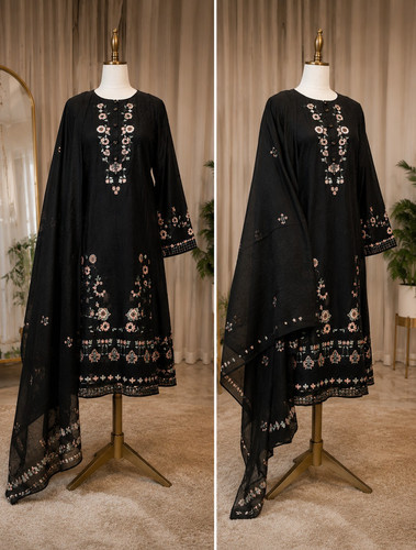 Women black embroidered - women’s,