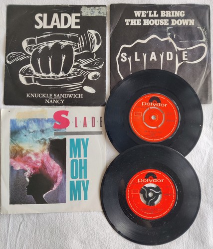 Slade vinyl 45s singles 5 - vinyl,