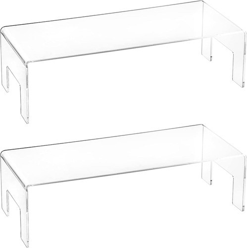 Pack large clear acrylic - 2, 12"