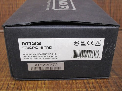 Dunlop mxr m133 micro amp - mxr,