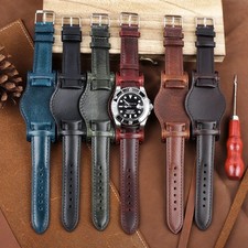 Genuine Leather Bund Watch
