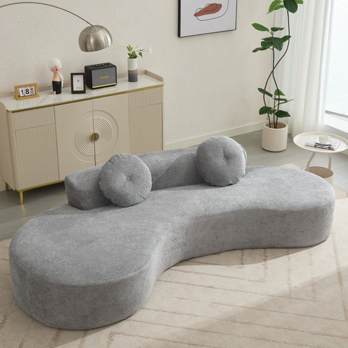 Modern curved cloud couch - cloud,