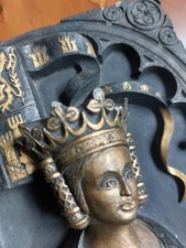 Rare 'constance wife of John of gaunt'  Porcelain type Plaque by Alpha studios.