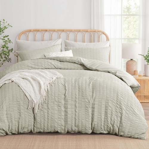 Double duvet cover set beige - set,