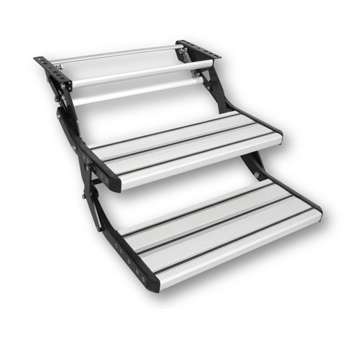 Double caravan step pull - double,