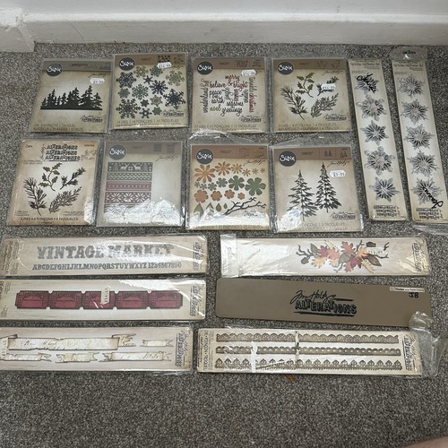 Mixed bundle sizzix tim holtz - sizzix,