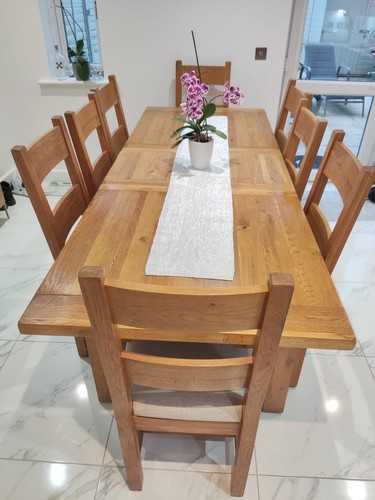 Large solid oak extendable - solid,