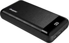 Energizer UE30058 30,000mAh Power Bank Pack w/ 2 USB-A Ports USB-C Micro Black