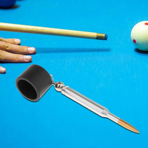 Pool cue chalk holder pocket - cue,