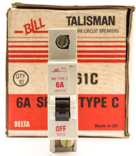 BILL 6 AMP 6A C6 CURVE C M9