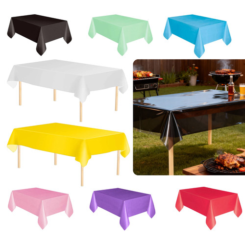 Plastic table cover cloth wipe - cover,