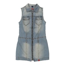 Pit Stop Denim Dress - Medium