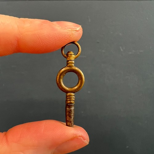 Antique vintage brass pocket - vintage,