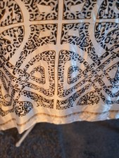 Biba Silk Vintage Cream Scarf