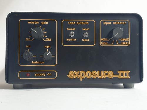 Exposure iii pre - (3), amplifier