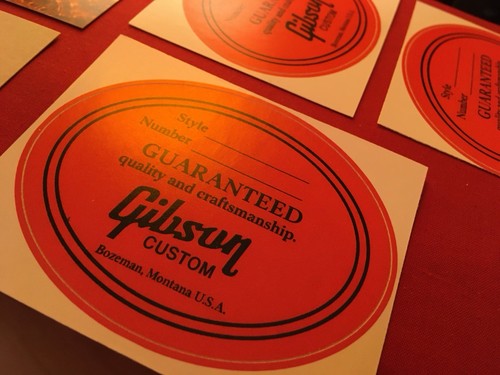 Gibson style interior guitar - gibson-style,