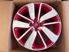 RENAULT CLIO 4 NEW GENUINE red 17" alloy wheel 4030006450R