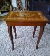 Antique Sorrento Music Table