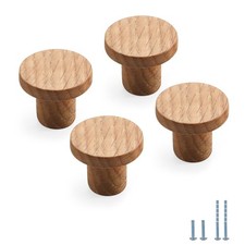 8 pcs Oak Round Chinese-Style