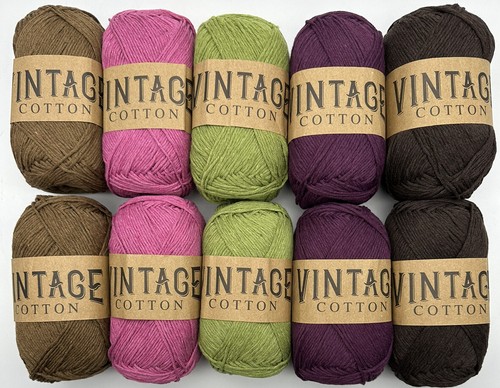 Vintage cotton colourways - vintage,