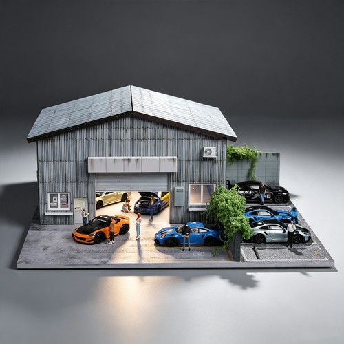 Diorama diecast car - 1/64,
