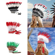Chief Indian Feather Headdress