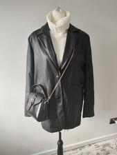 Boohoo Womens Shacket Blazer