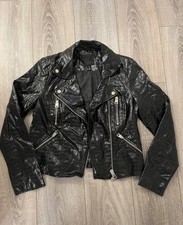 River Island Black Leather Jacket